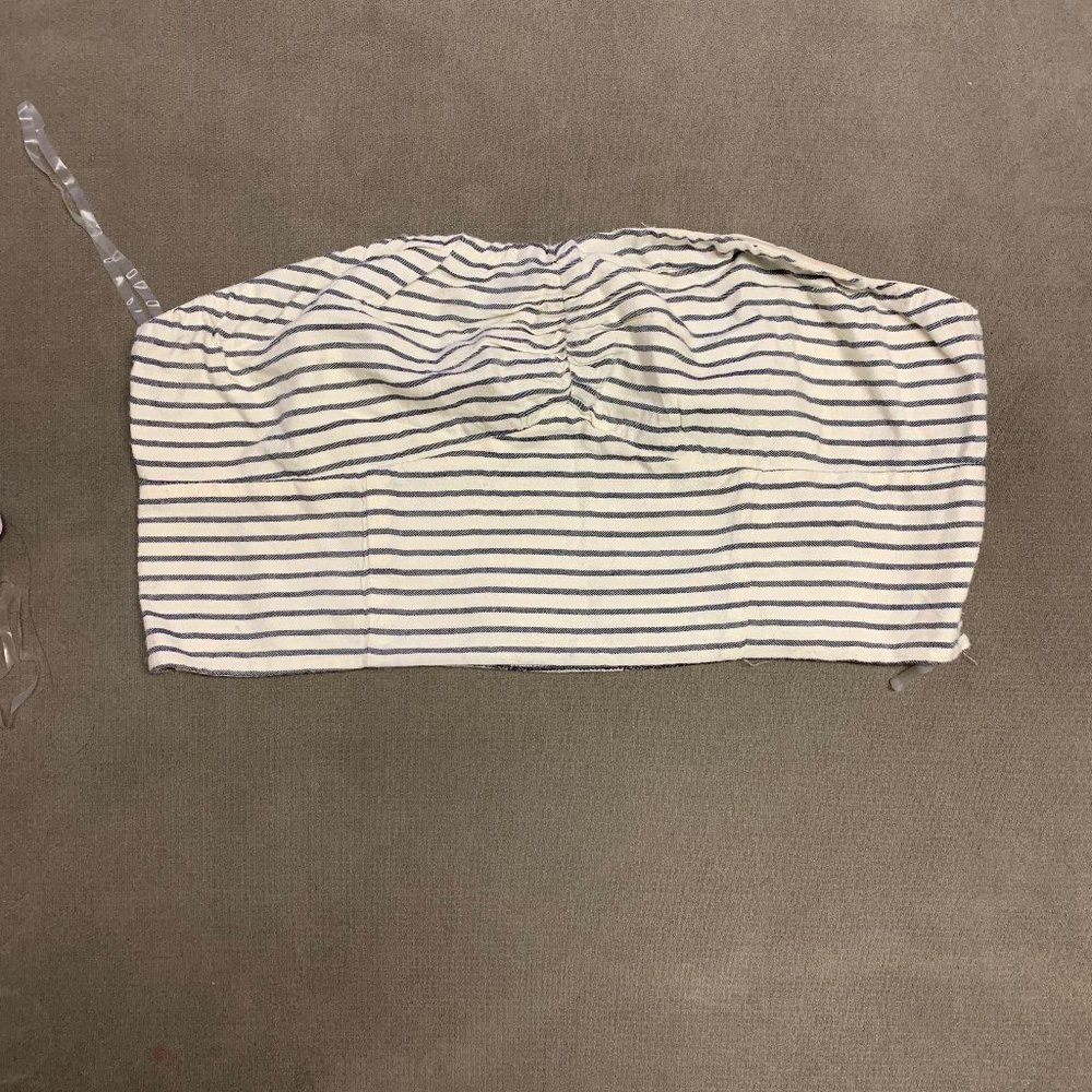 American Eagle Striped Tube Top